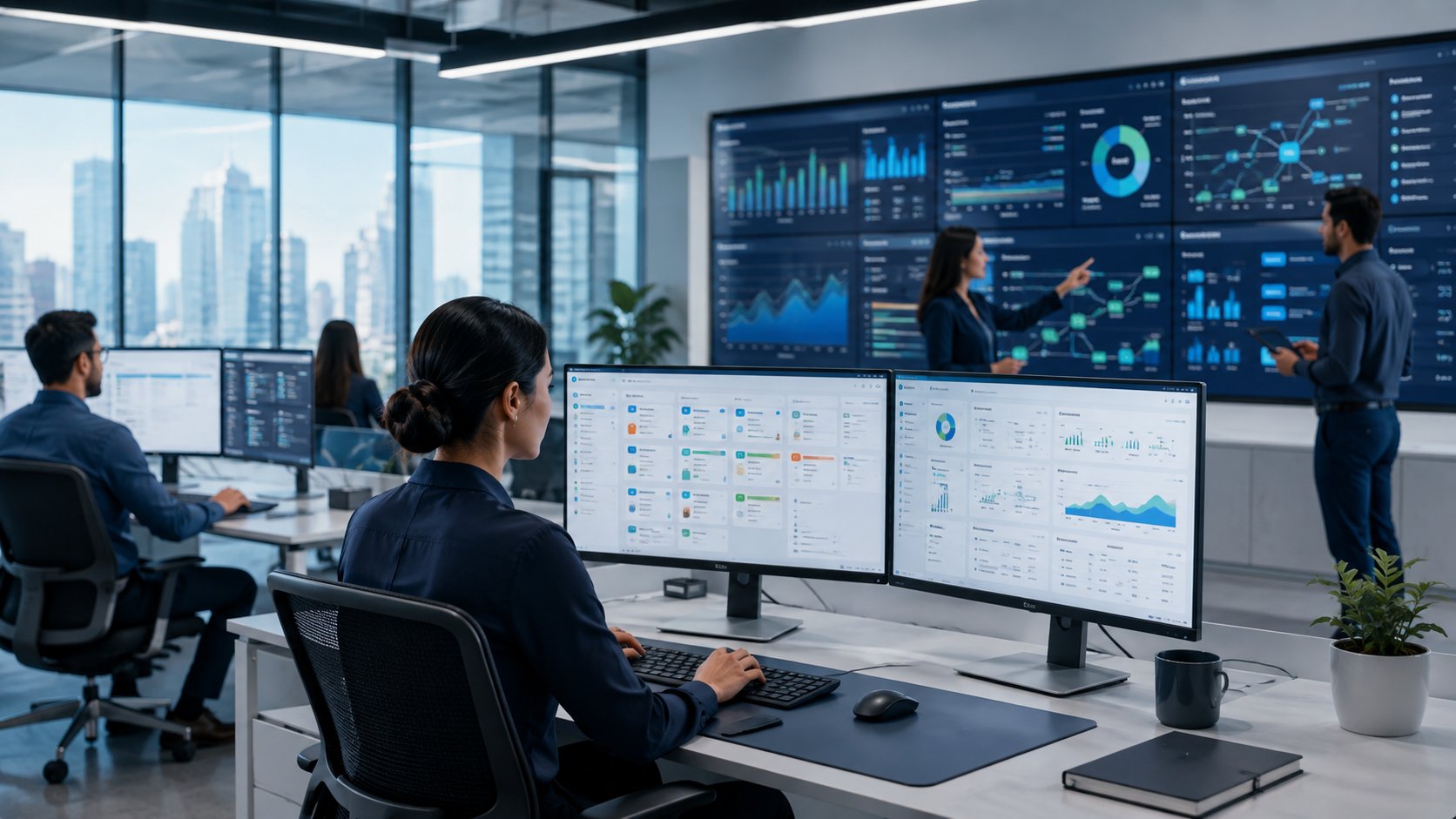 Enterprise IT management environment for service requests, development work, workflows, governance and operational performance.