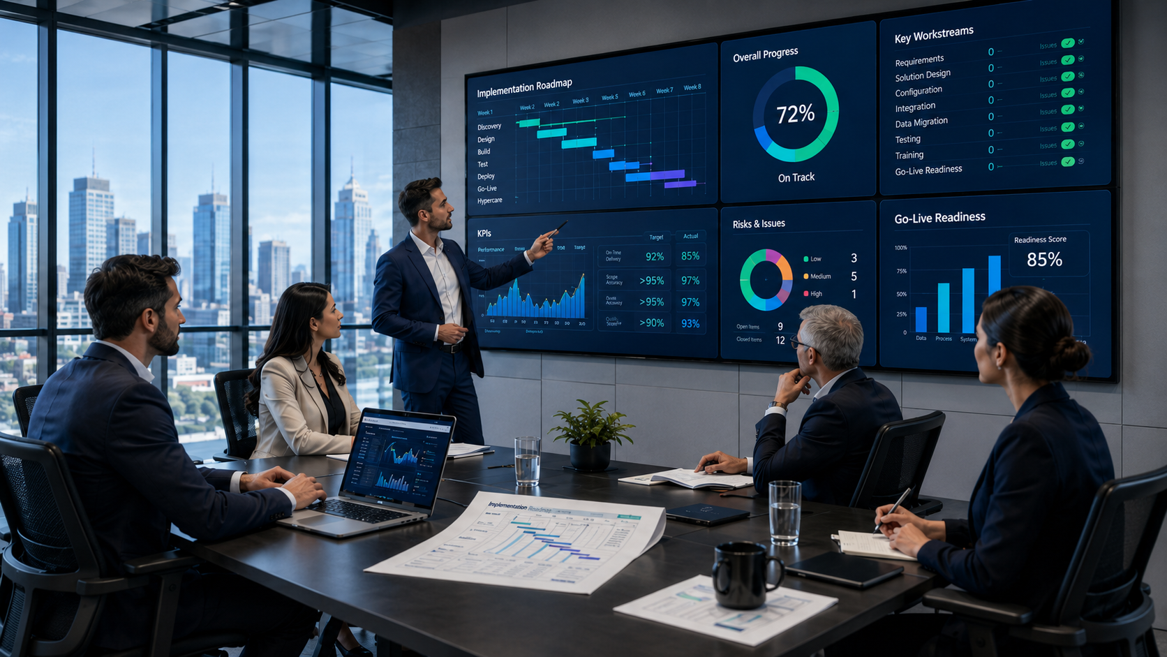 ERP & CRM Implementation Project Management