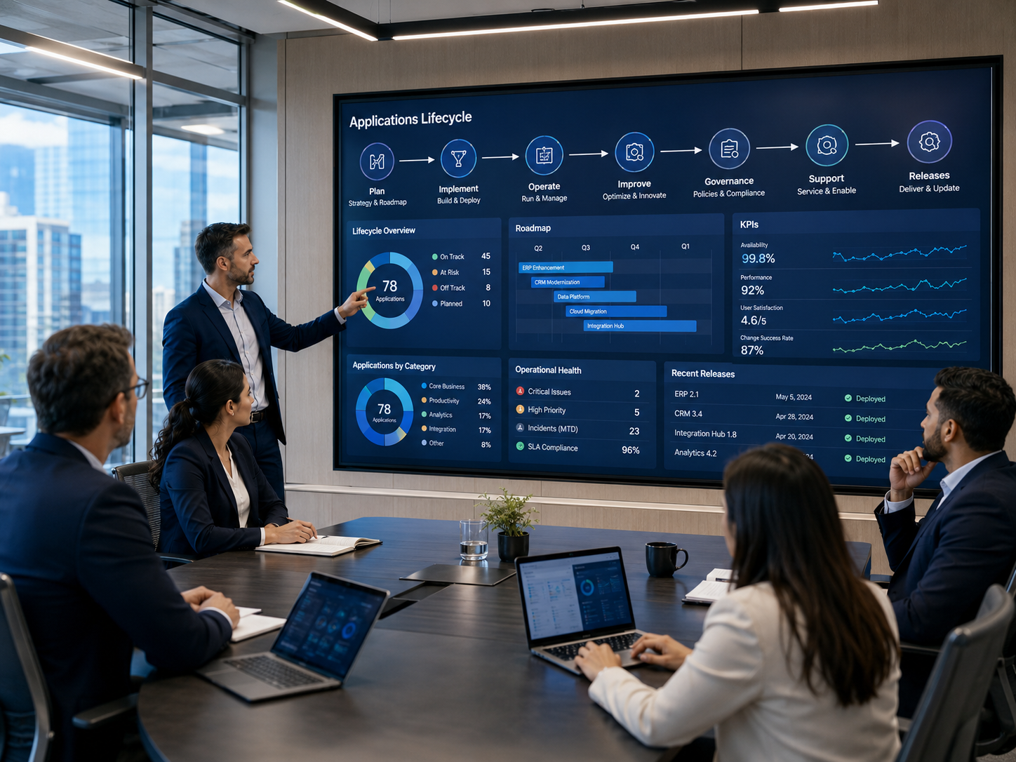 Executive enterprise applications strategy session